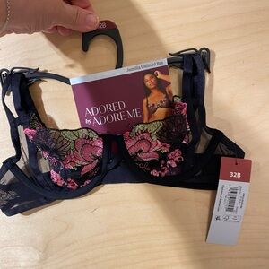 Adored by Adore Me Jamilla Unlined Bra 32B (IX)